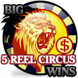 5 Reel Circus -> 5-hjulig Cirkus logo