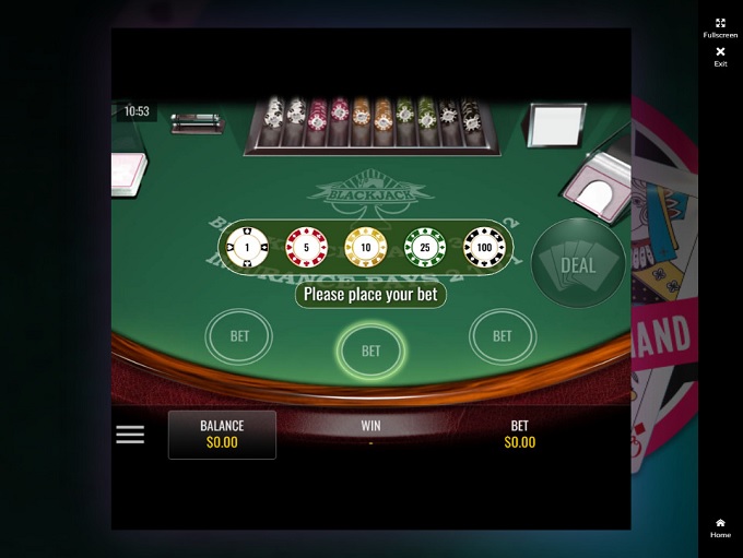 5 Card Mulligan Poker Screenshot