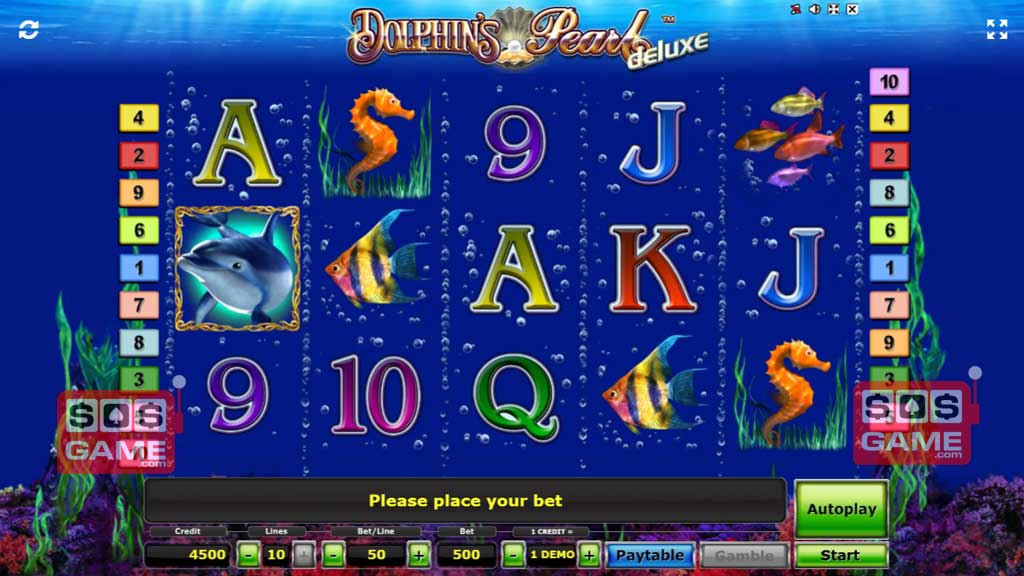 50 Dolphins Slot Screenshot