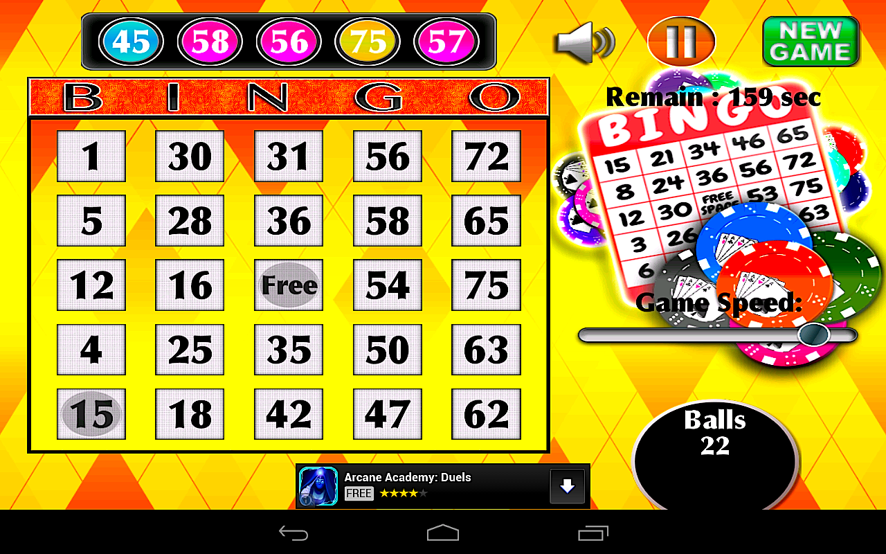 75 Ball Instant Bingo (75-kulkowy Bingo Natychmiastowe) Zrzut ekranu