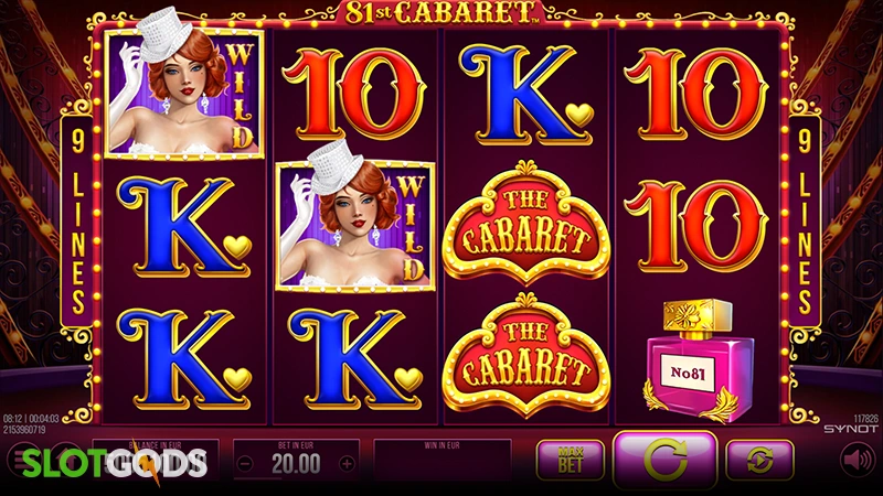 81e Cabaret Slot Screenshot