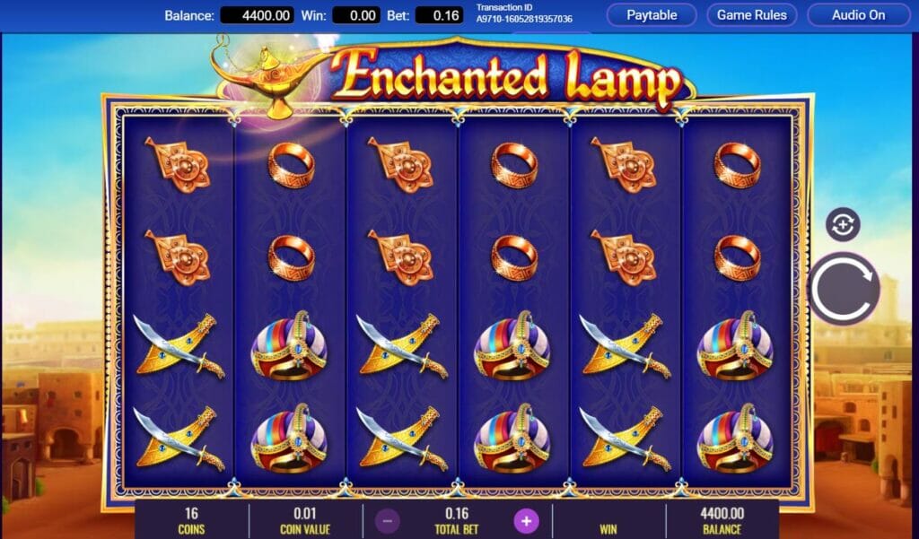 Aladdin and the Magic Carpet Captura de pantalla