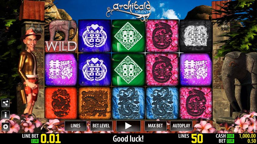 Archibald Oriental Tales Gokkast Screenshot