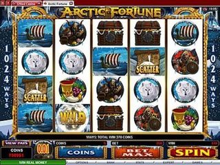 Arctic Agents Spielautomat Screenshot