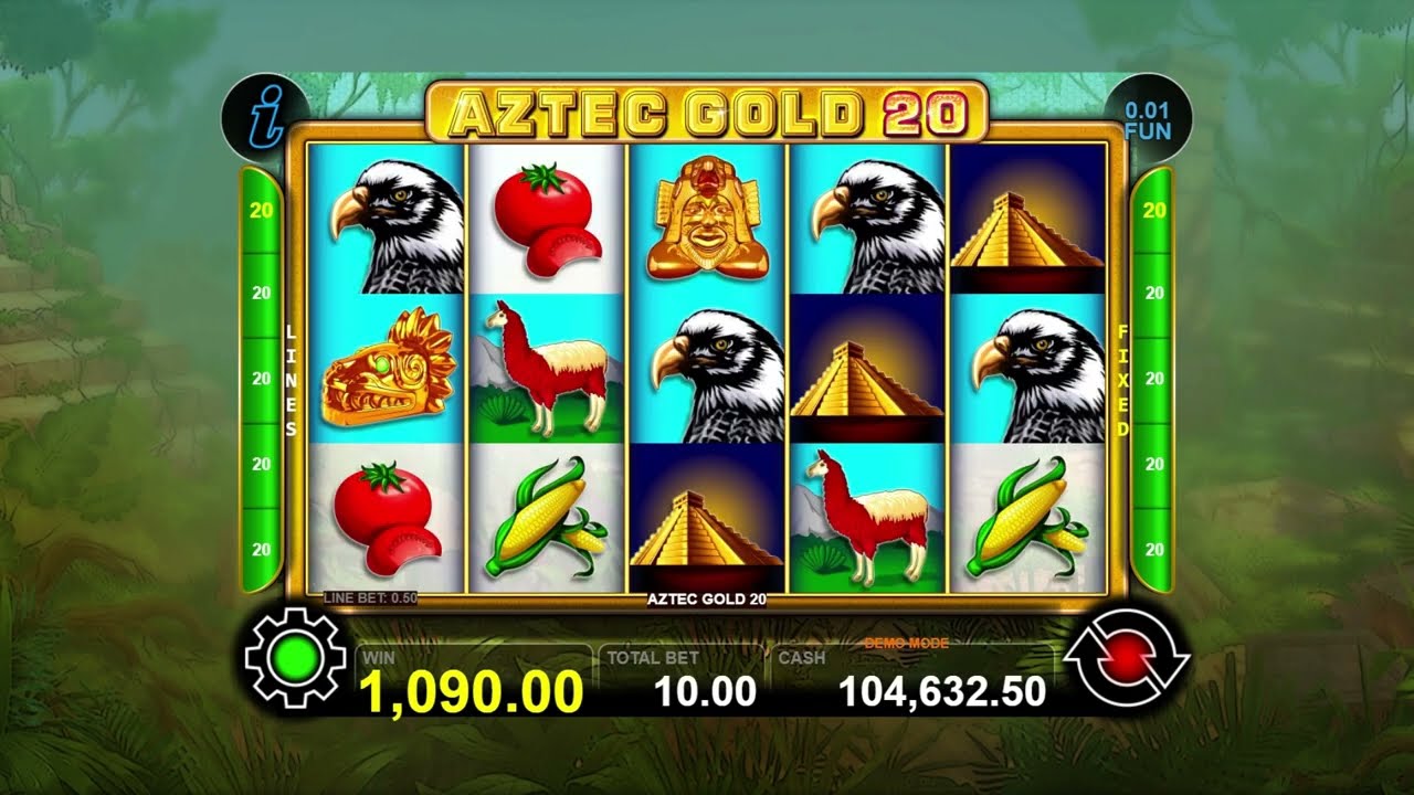 Aztec Gold Spielautomaten Screenshot