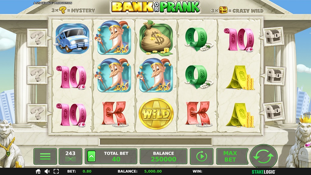 Slot Bank Bandit Schermata