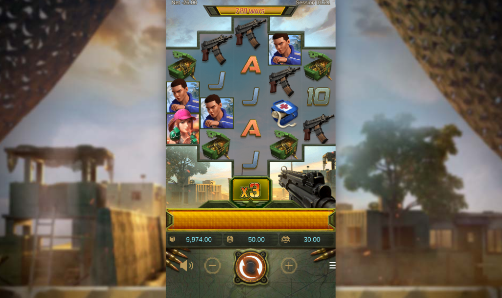 Battleground Spins Captura de pantalla