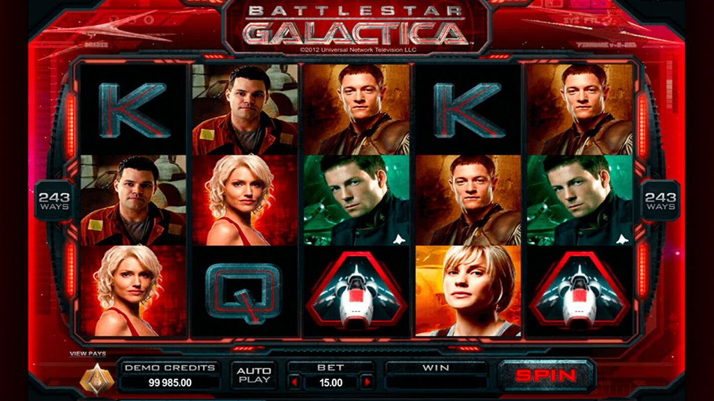 Tragamonedas de Battlestar Galactica Captura de pantalla