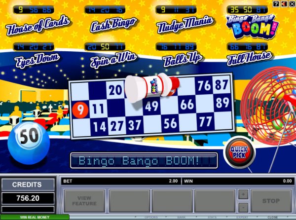 Bingo Bango Boom Captura de pantalla