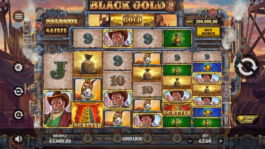 Black Gold 2 Megaways Capture d'écran
