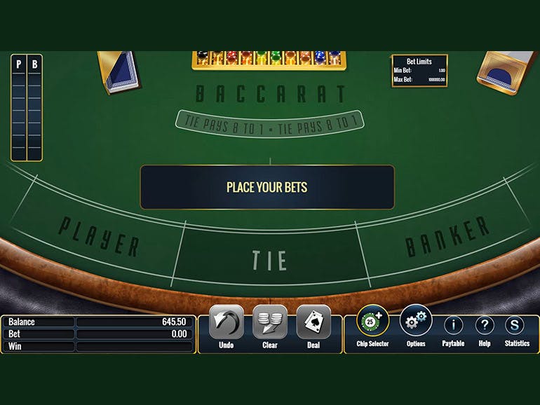 Blackjack UE Zrzut ekranu