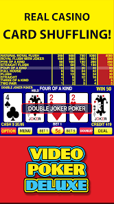 Bonus Poker Deluxe Video Poker (Bonusowy Poker Deluxe) Zrzut ekranu