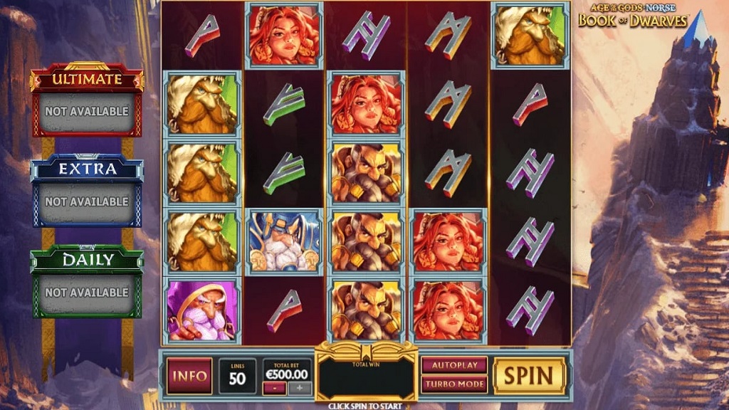 Book of the Ages Slot Скриншот