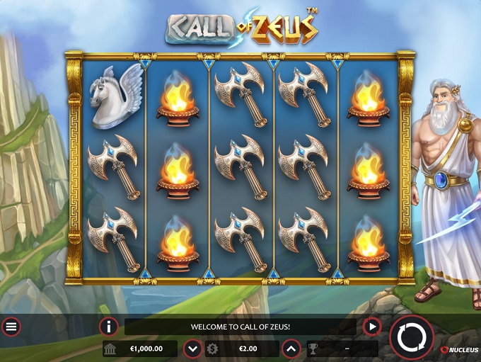 Wezwanie Zeusa Zrzut ekranu