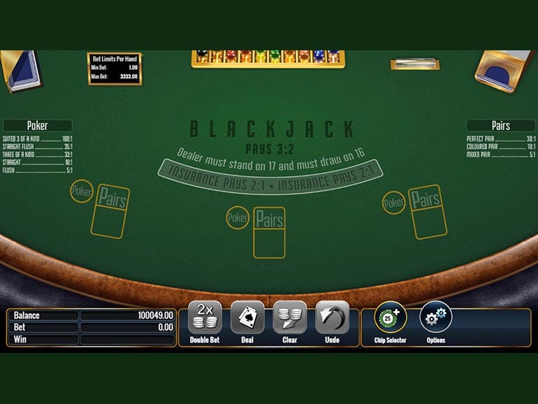 Caribbean Blackjack Screenshot