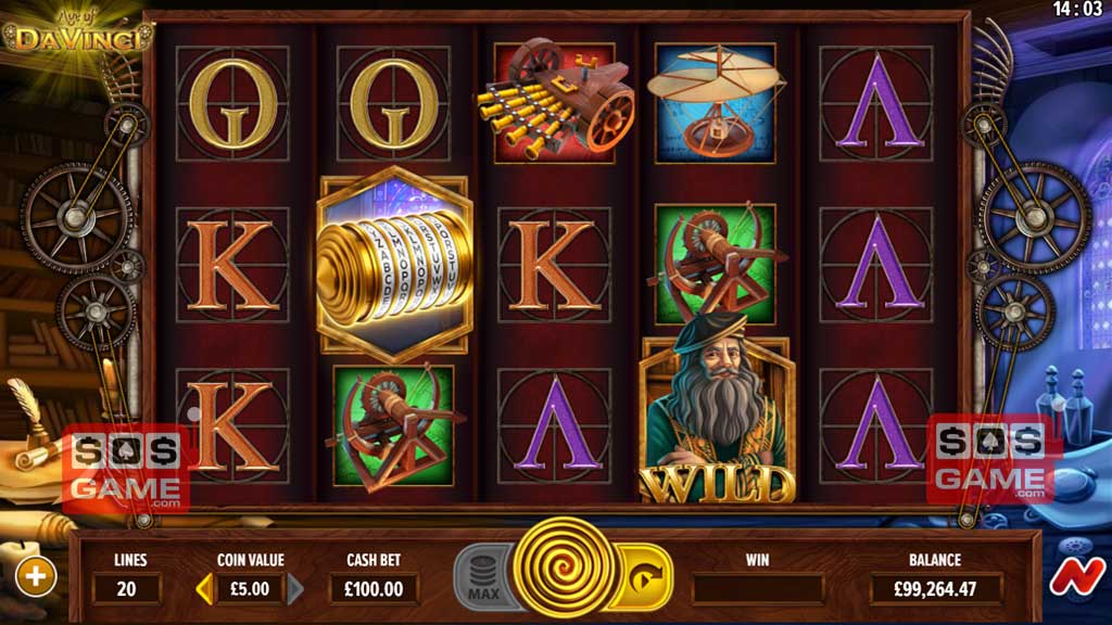 Automat do gier Cash Cogs Zrzut ekranu