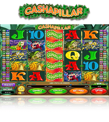 Cashapillar Instant Win Screenshot