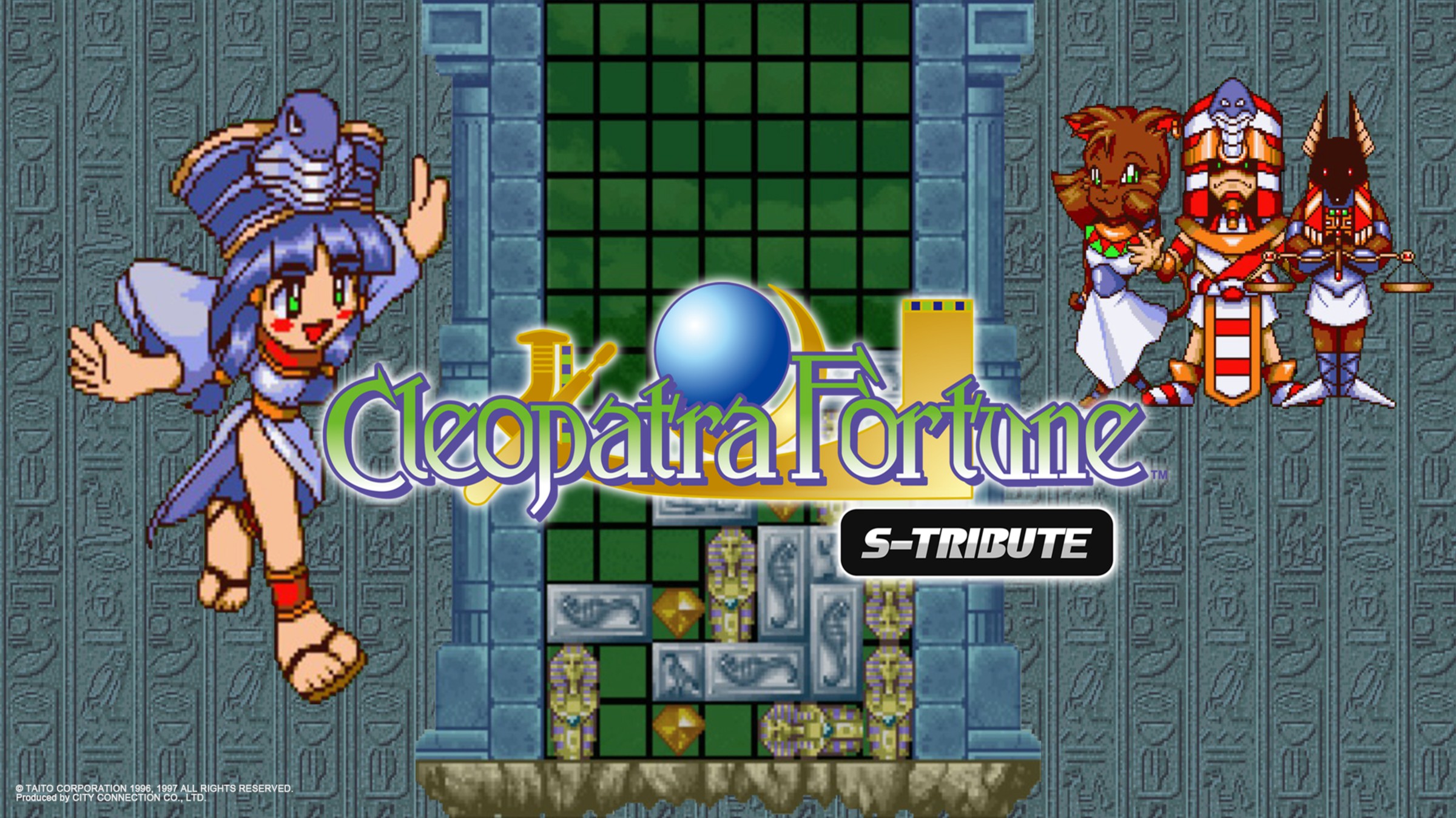Cleopatra's Geheimnisse Spielautomat Screenshot