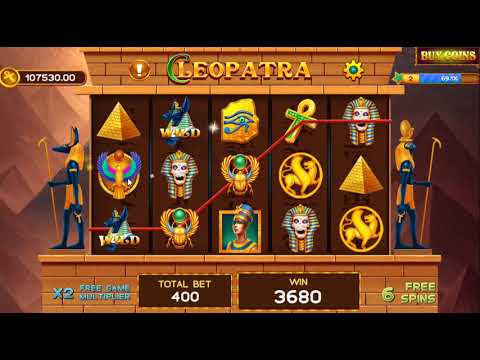 Cleopatra Schatz Spielautomaten Screenshot