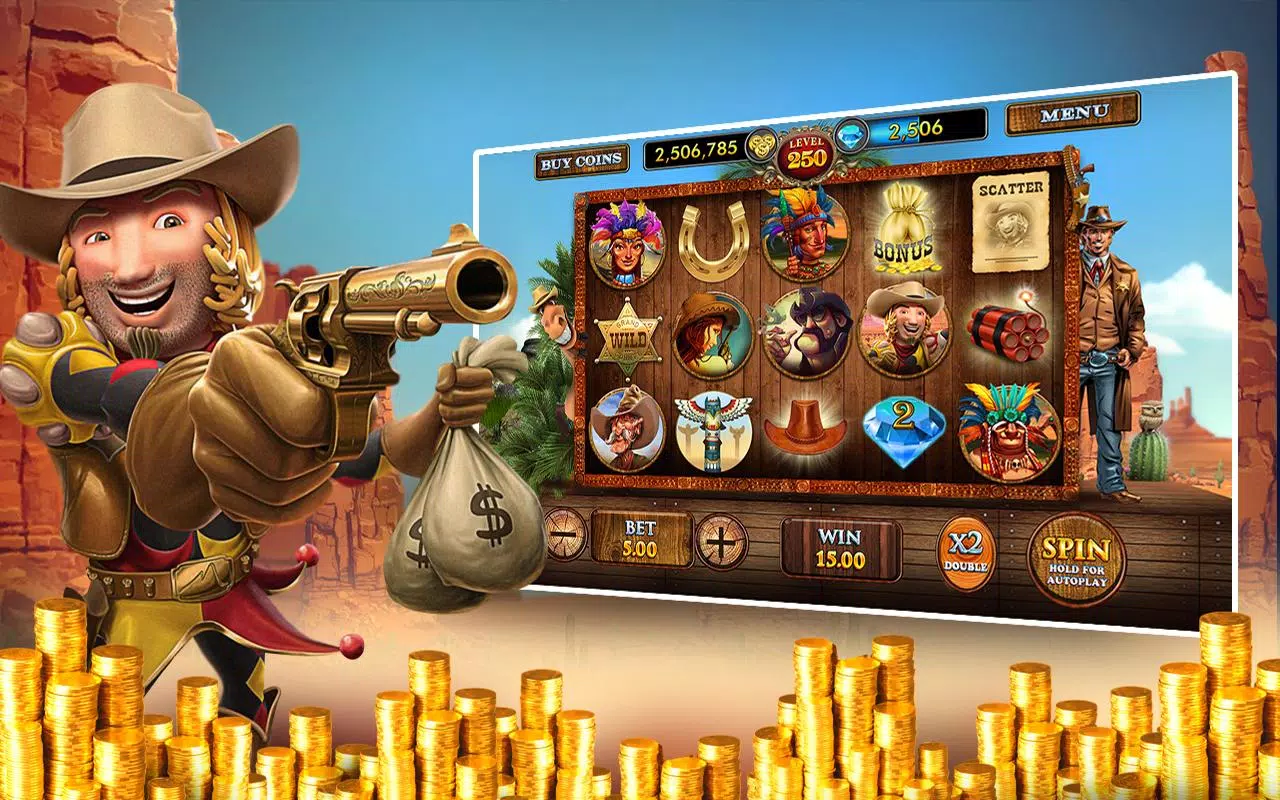 Cowboys Treasure  Slot Screenshot
