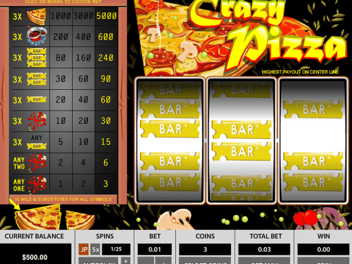 VerrÃ¼ckter Pizza-Slot Screenshot