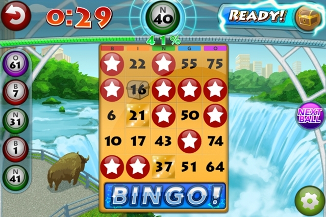 Tiefraum Bingo Screenshot