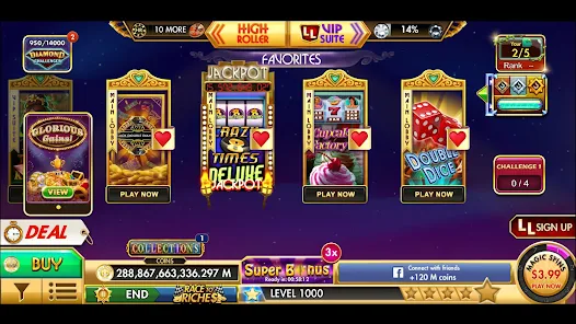 Diamant Casino Gokkasten Screenshot