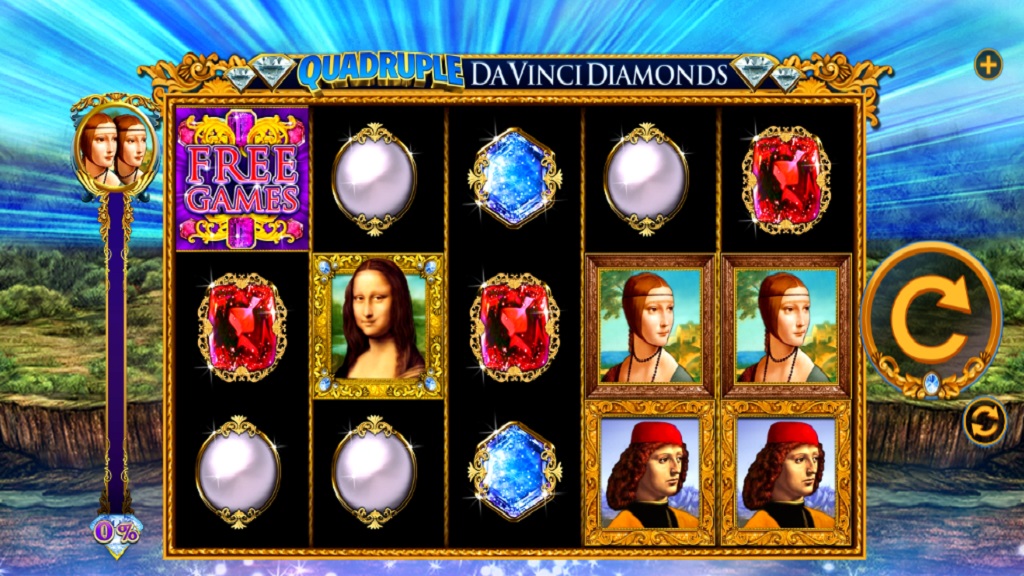 Double Diamond 5 Line Slots Screenshot