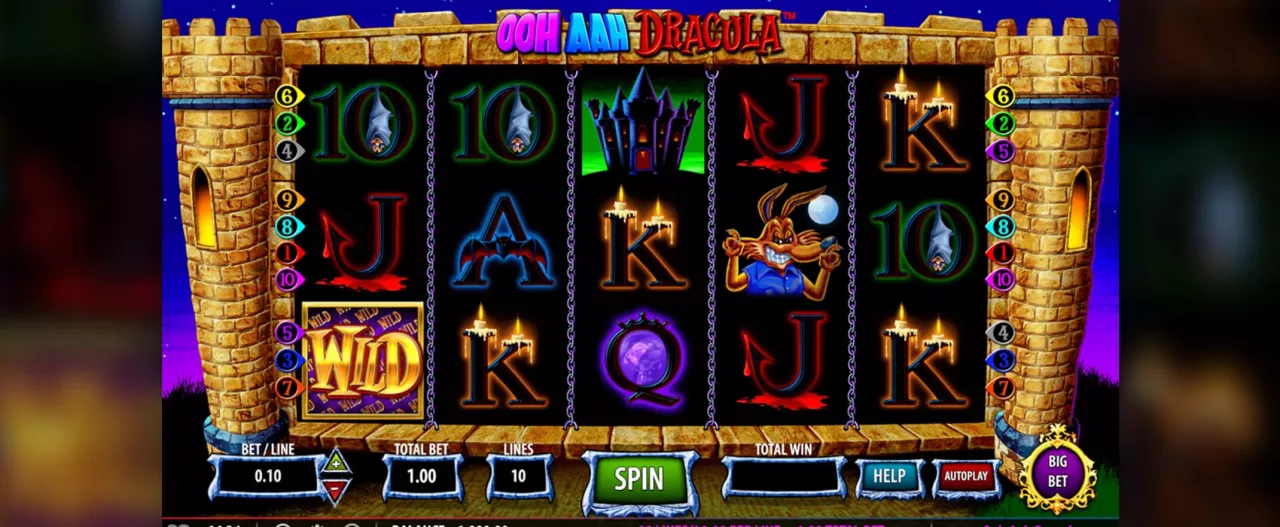 Automat do gier Dracula Riches Zrzut ekranu