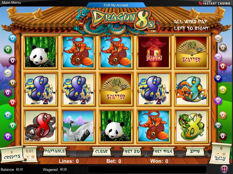 Slot Dragon 8's Schermata