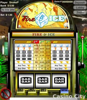 Fire and Ice 1 Line Slots

Feuer und Eis 1 Linien Spielautomaten Screenshot