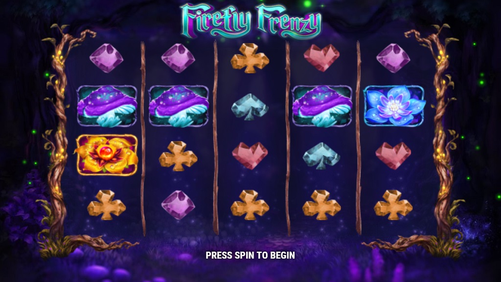 Firefly Frenzy Ã¨ una slot machine online da casinÃ² tematica sui lucciole. Schermata