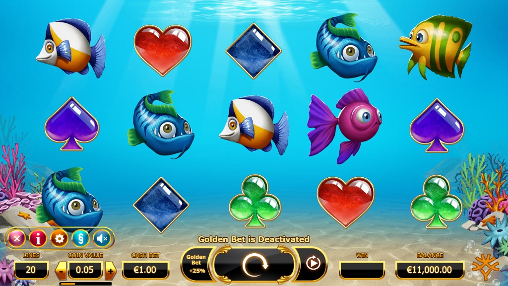 Automat do gry Fish Tank Jackpot Zrzut ekranu
