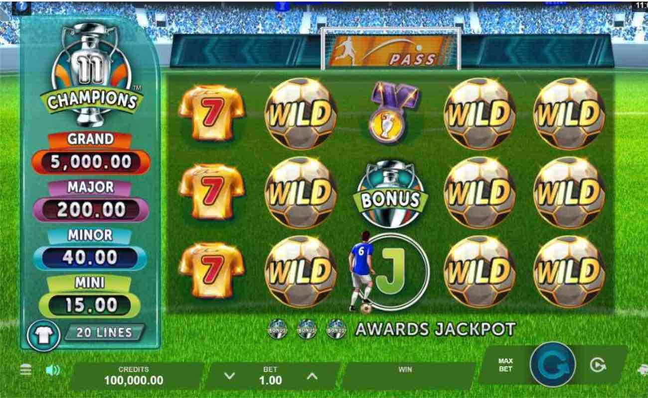 Slot di calcio Schermata