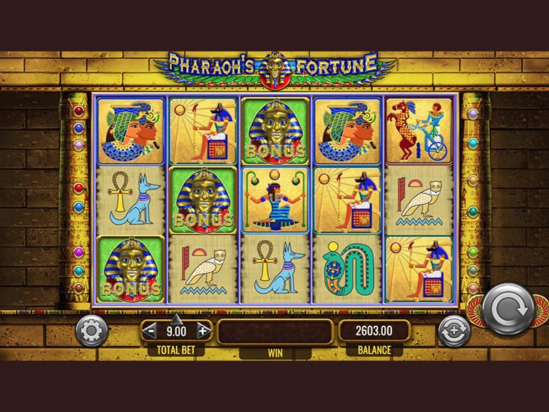 Fortuna faraonÃ³w Zrzut ekranu