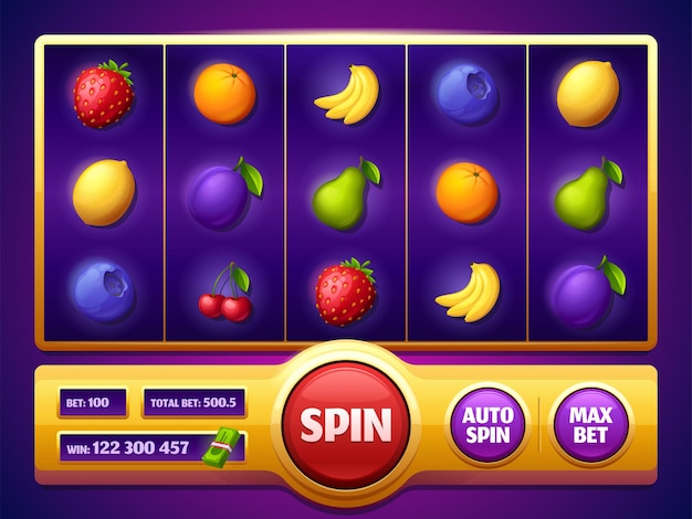 Fruit Spin Spilleautomat Skjermbilde