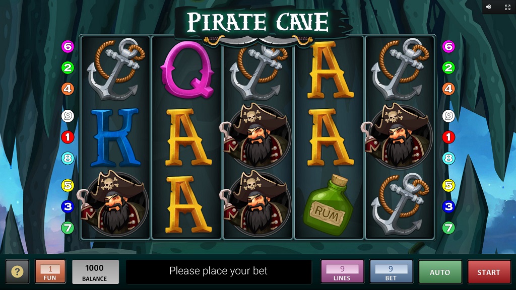 Ghost Pirates Spielautomat Screenshot