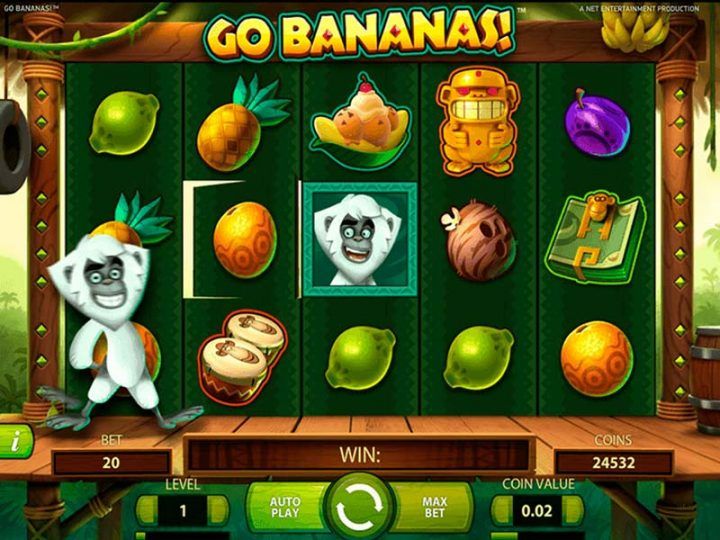 Automat Go Bananas Slot Zrzut ekranu