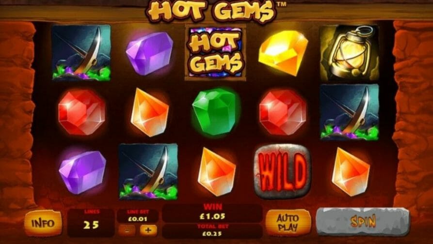 Automat do gier Gold N Gems Zrzut ekranu