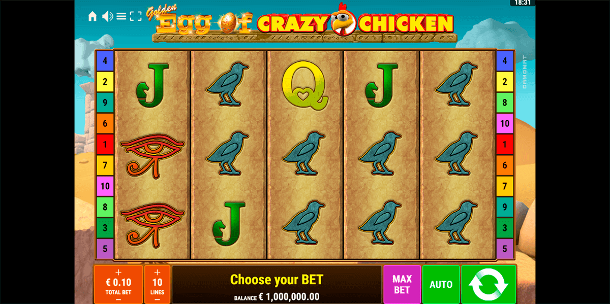 Goldenes Huhn Spielautomat Screenshot