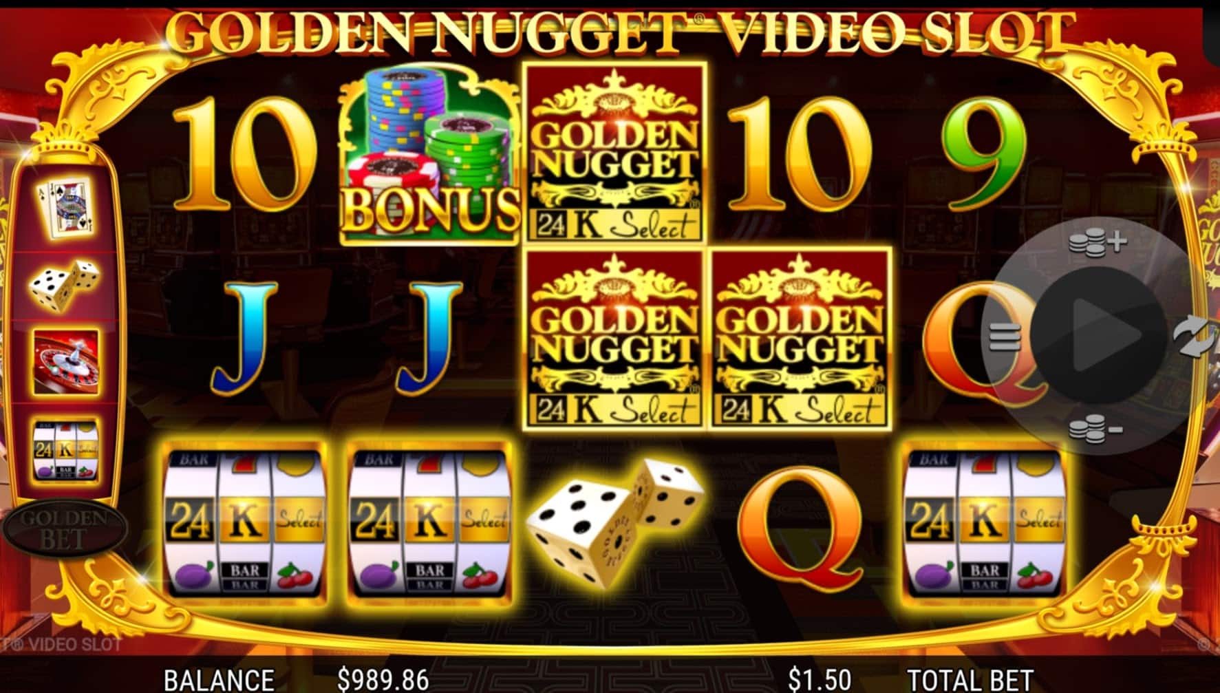 Goldene Vier Spielautomaten Screenshot