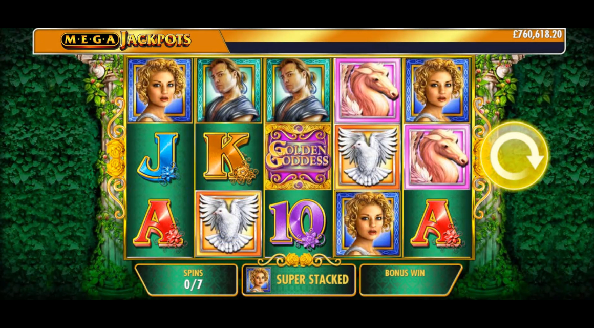 Golden Goddess Slot

Goldene GÃ¶ttin Spielautomat Screenshot