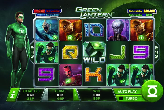 Lanterna Verde Captura de tela