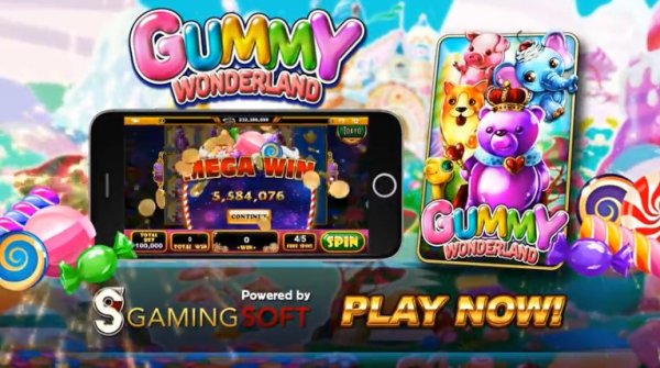 Gummy Wonderland Spielautomat Screenshot