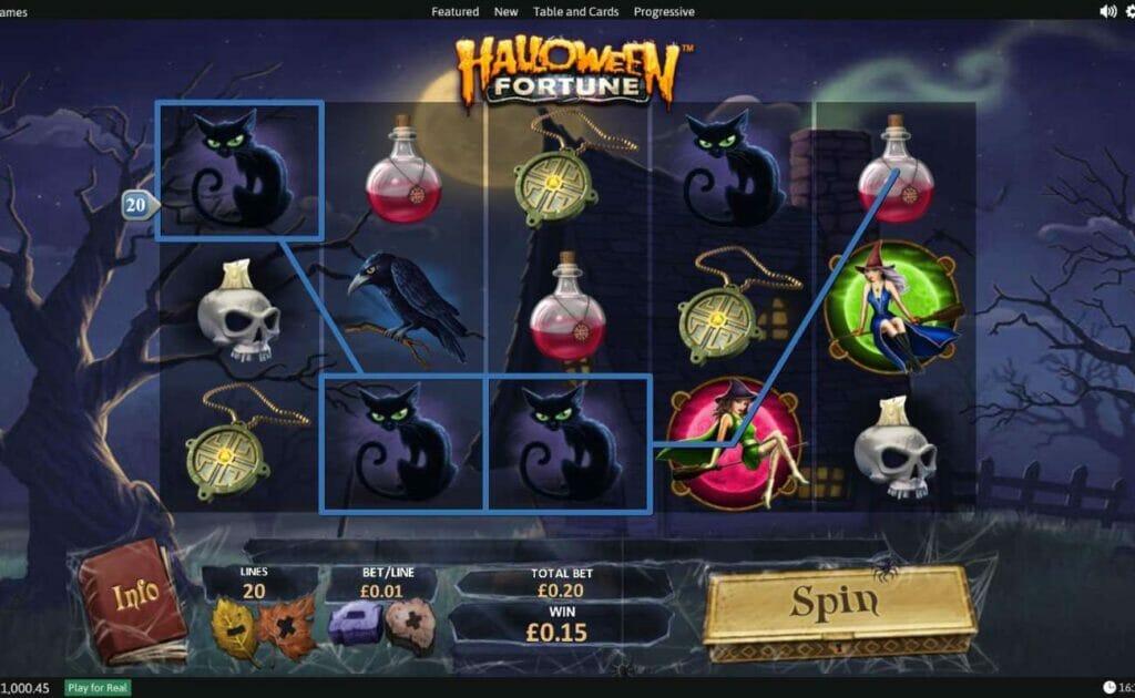 Halloween Fortune Captura de pantalla