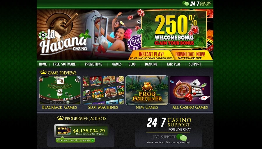 Automat do gier Havana Cubana Zrzut ekranu