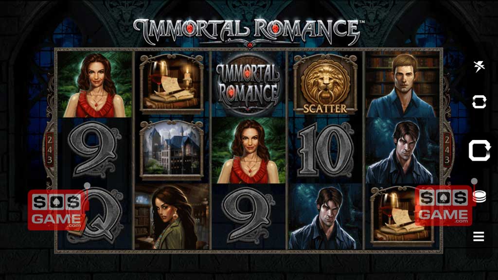 Immortal Romance Spielautomat Screenshot