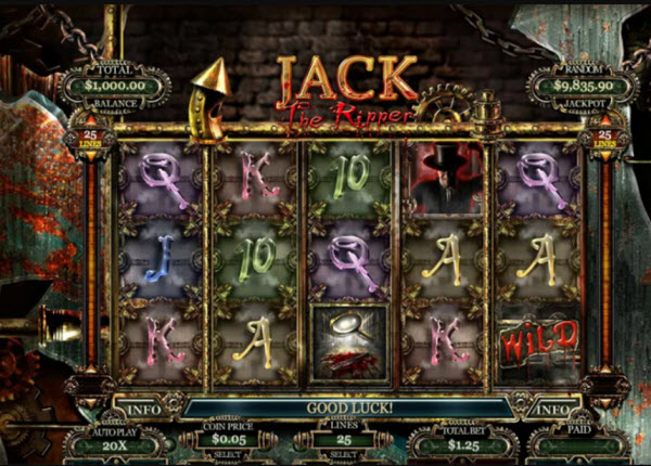 Jack The Ripper Slot Screenshot