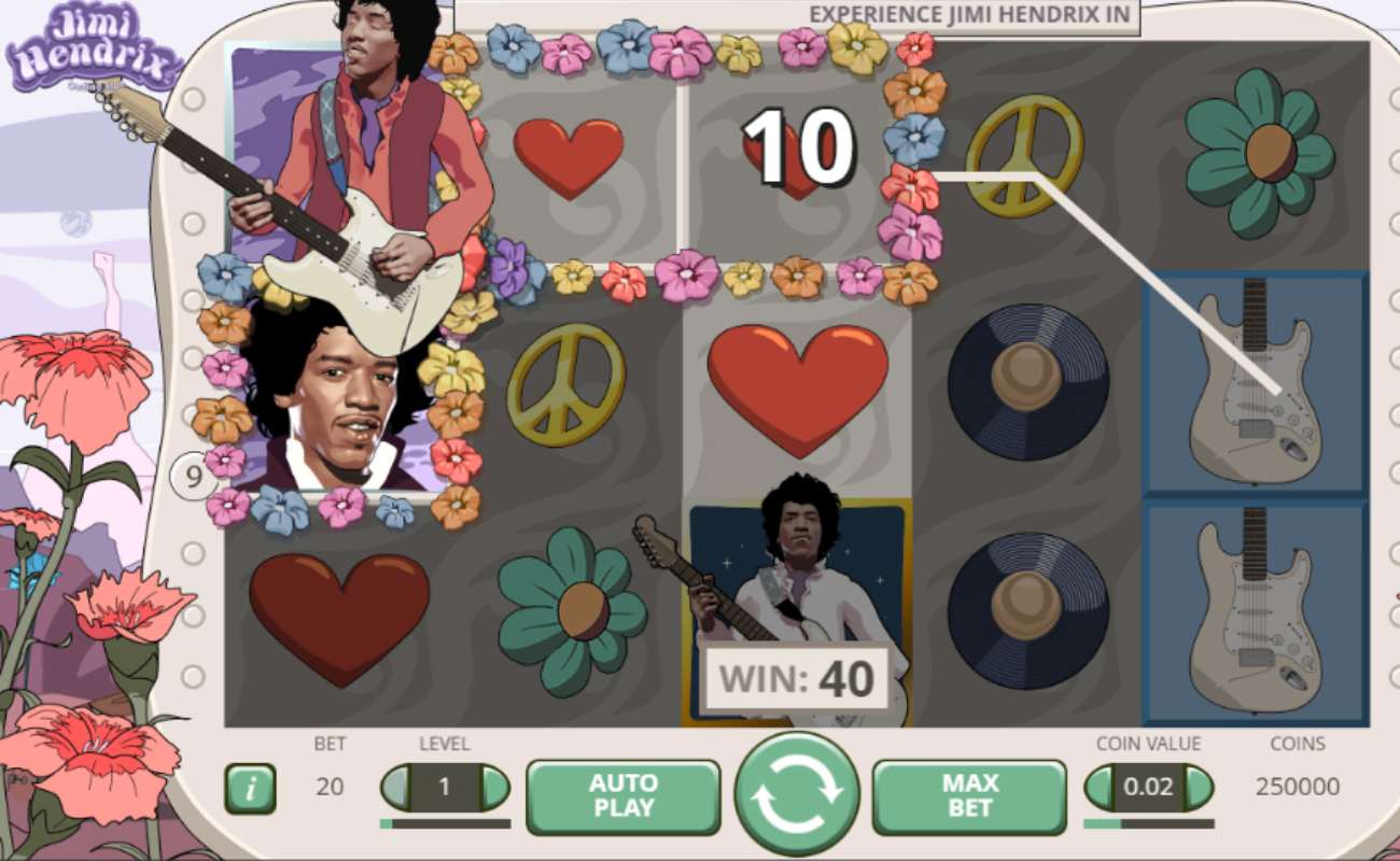 Jimi Hendrix Zrzut ekranu