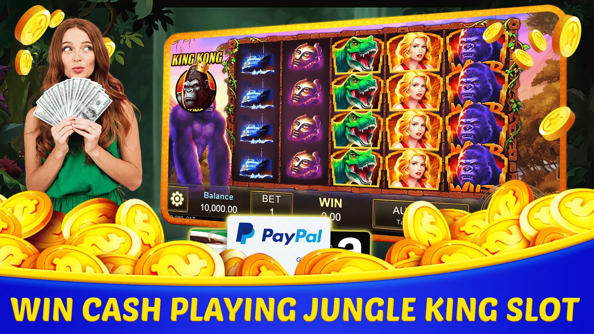 Automaty Jungle King Zrzut ekranu
